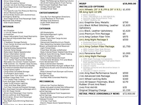 Used 2023 Mercedes-Benz C 43 AMG AMG C 43 w/ AMG Carbon Fiber Package image 61