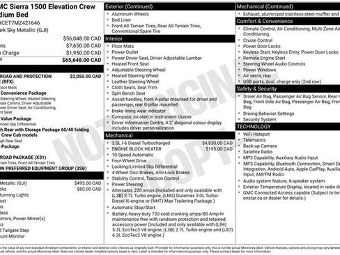 Used 2021 GMC Sierra 1500 Elevation AWD/4WD image 2