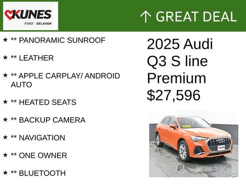 Used 2025 Audi Q3 2.0T Premium image 2