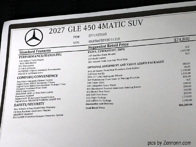 New 2027 Mercedes-Benz GLE 450 4MATIC image 28
