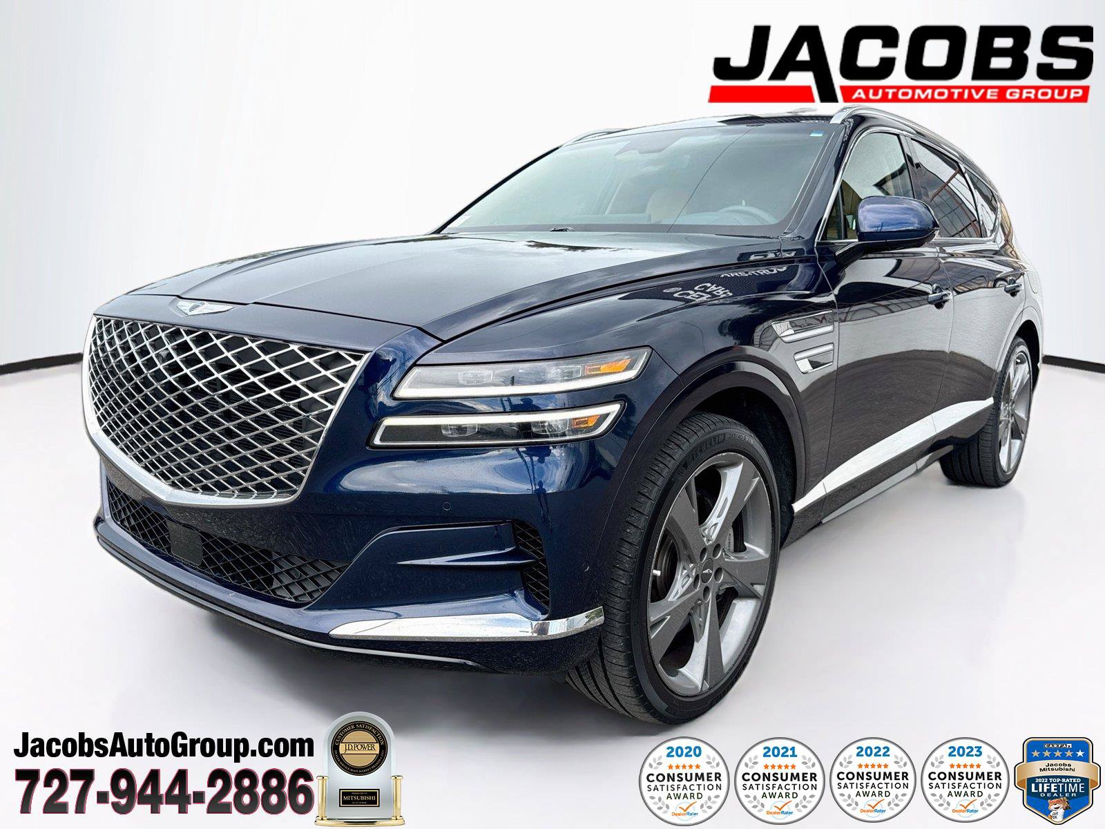 Used 2021 Genesis GV80 3.5T w/ Prestige Package 07 AWD/4WD image 1