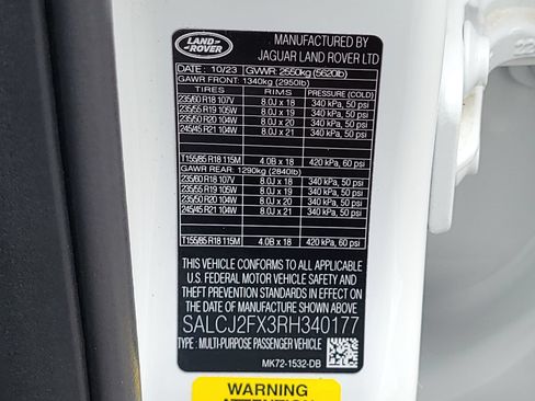 Used 2024 Land Rover Discovery Sport S AWD/4WD image 18