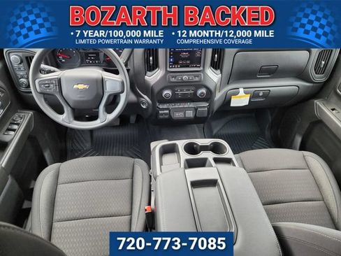 Used 2026 Chevrolet Silverado 1500 Custom w/ Turbomax Blackout Package AWD/4WD image 13