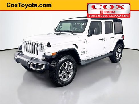 Used 2021 Jeep Wrangler Unlimited Sahara image 1