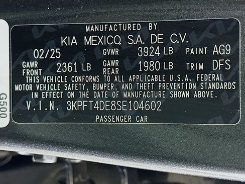 Used 2025 Kia K4 LXS FWD image 12
