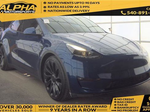 Used 2023 Tesla Model Y Performance AWD/4WD image 1