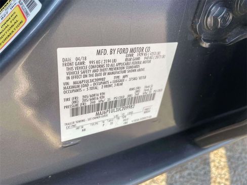 Used 2018 Ford EcoSport SE w/ SE Cold Weather Package image 17