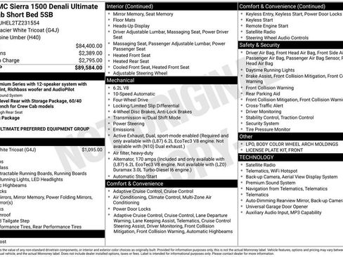 New 2026 GMC Sierra 1500 Denali Ultimate AWD/4WD image 44