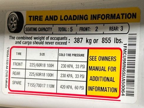 Used 2025 Ford Escape ST-Line w/ Tech Pack #1 AWD/4WD image 53