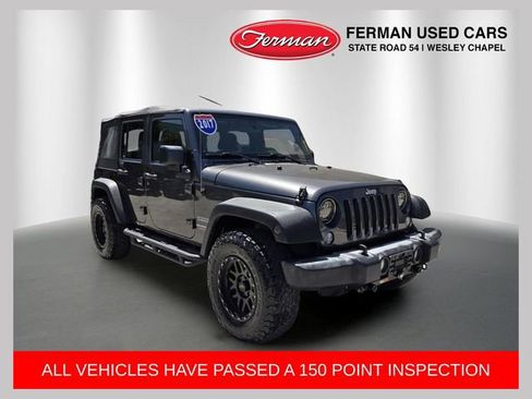 Certified 2017 Jeep Wrangler Unlimited Sport AWD/4WD image 1