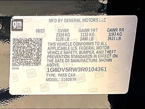 Used 2024 Cadillac CT5 V w/ Premium Package image 16