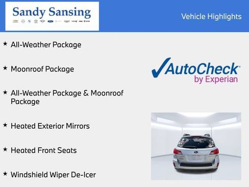 Used 2013 Subaru Outback 2.5i Premium AWD/4WD image 7