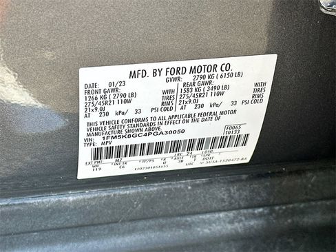 Used 2023 Ford Explorer ST w/ Equipment Group 401A image 33