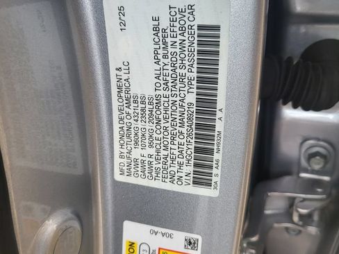 Used 2025 Honda Accord LX image 8