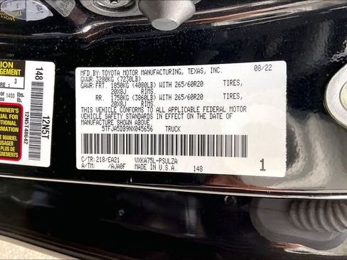 Used 2022 Toyota Tundra Limited image 14