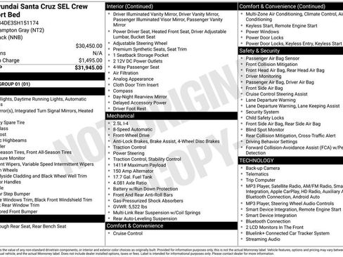 Used 2025 Hyundai Santa Cruz SEL FWD image 5