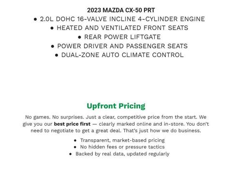 Used 2023 MAZDA CX-50 AWD 2.5 Turbo w/ Premium Pkg image 2