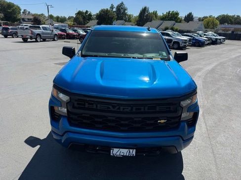 Used 2024 Chevrolet Silverado 1500 Custom w/ Turbomax Blackout Package RWD image 4