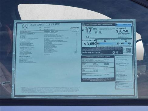 New 2026 Mercedes-Benz GLS 63 AMG 4MATIC image 18
