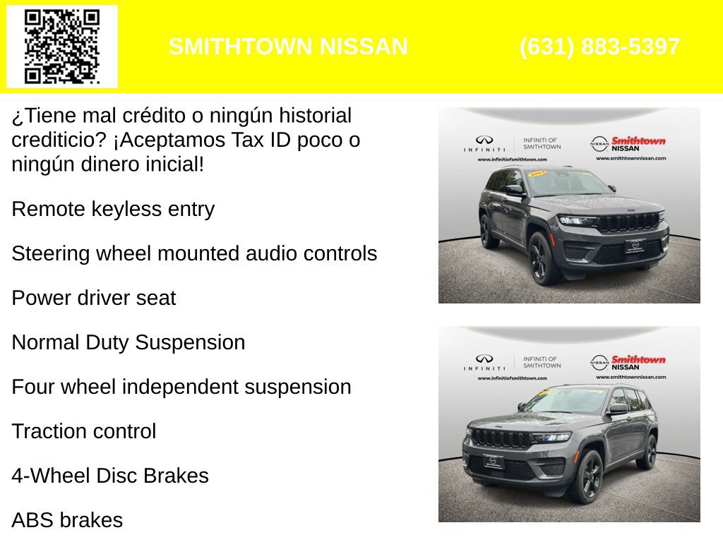 Used 2023 Jeep Grand Cherokee Altitude AWD/4WD image 4