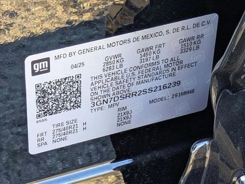 New 2025 Chevrolet Equinox EV RS image 16