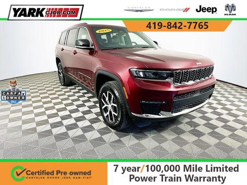 Certified 2025 Jeep Grand Cherokee L Limited AWD/4WD image 1