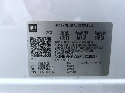 Used 2021 Chevrolet Traverse Premier w/ Redline Edition AWD/4WD image 26