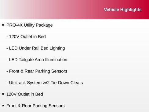 Used 2024 Nissan Titan PRO-4X w/ Pro-4x Utility Package AWD/4WD image 8