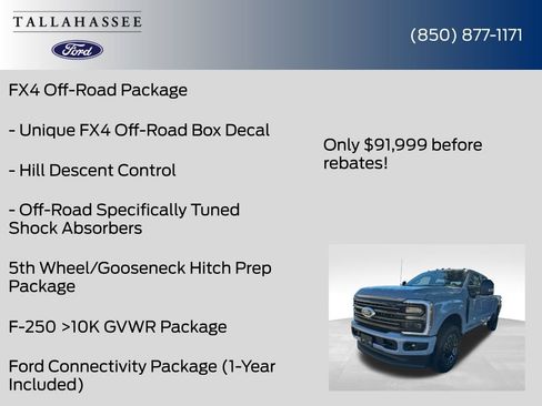 New 2026 Ford F250 Platinum image 5