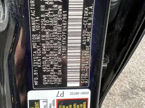 Used 2015 Toyota Camry SE image 30