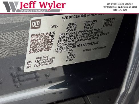 New 2026 Chevrolet Silverado EV LT image 35