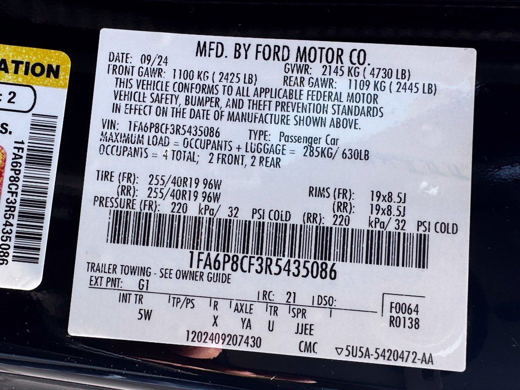 Used 2024 Ford Mustang GT Premium RWD image 44