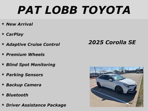 Used 2025 Toyota Corolla SE image 8