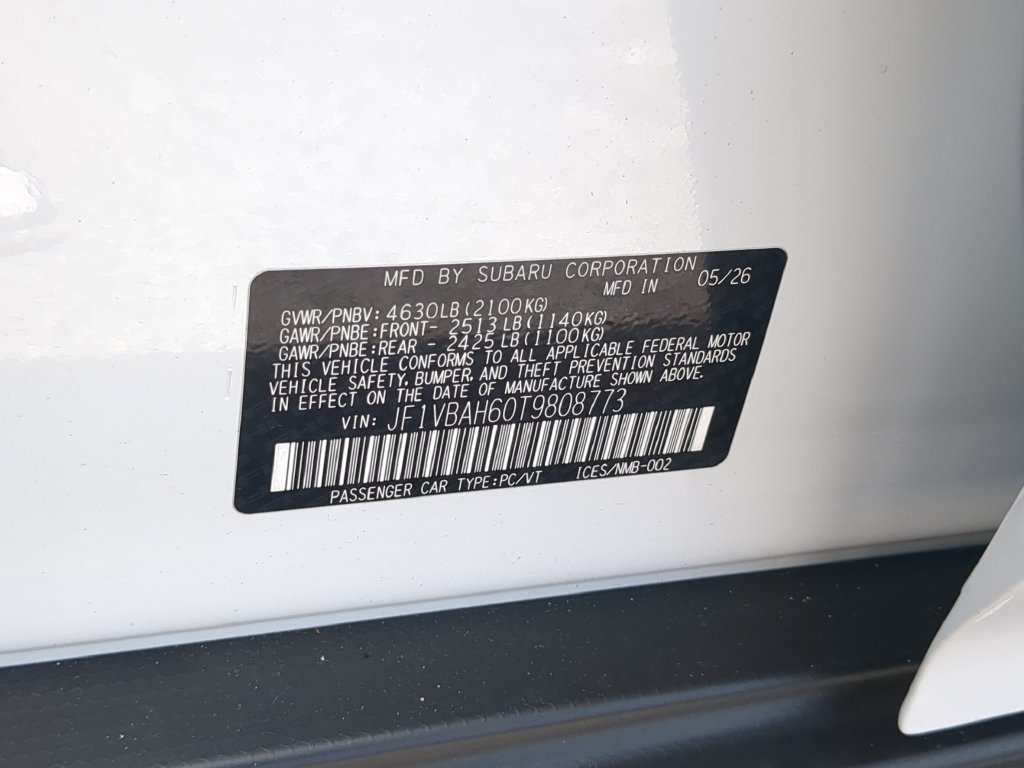 New 2026 Subaru WRX Premium AWD/4WD image 33