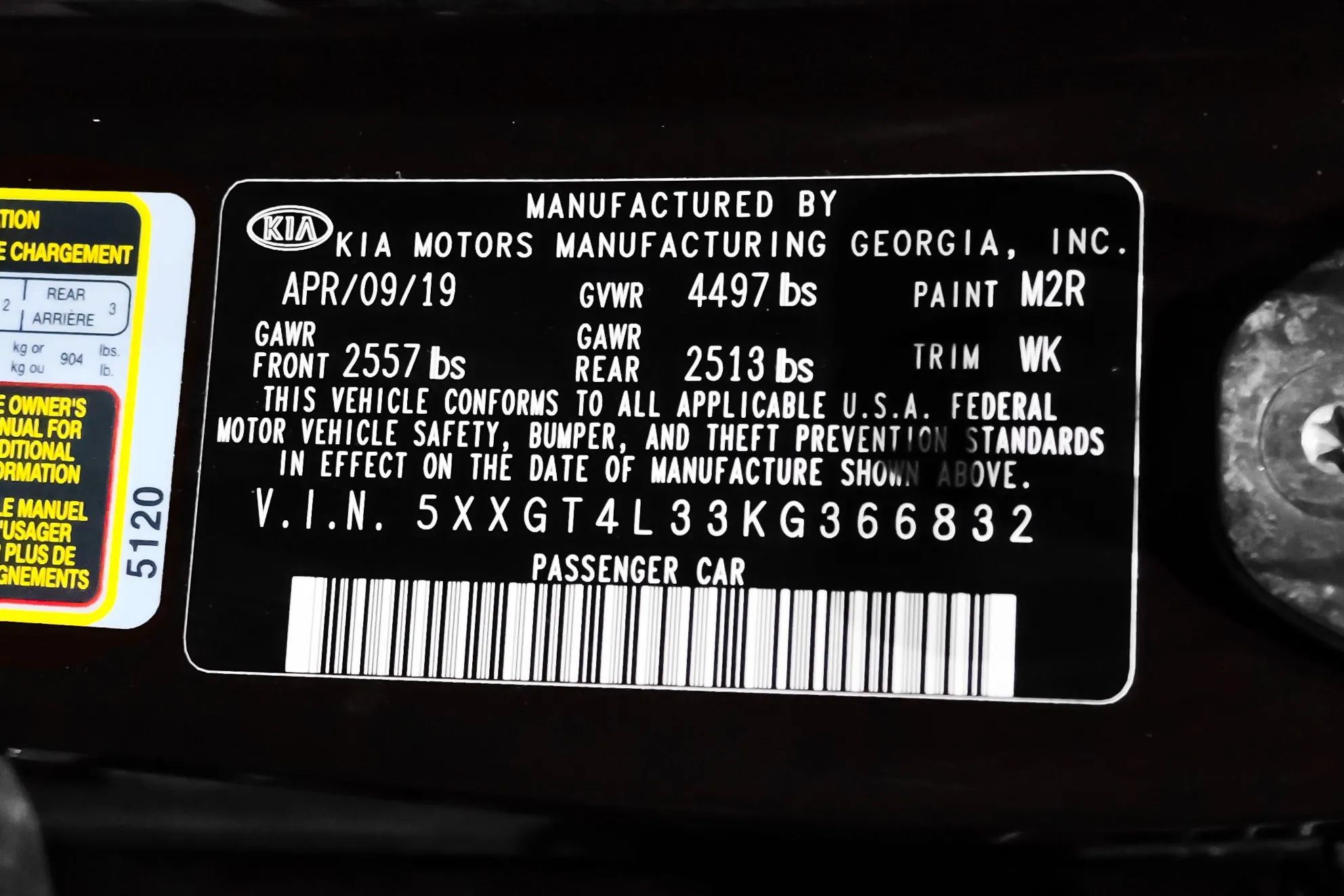 Used 2019 Kia Optima LX FWD image 53
