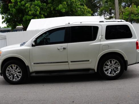 Used 2015 Nissan Armada Platinum w/ 2nd Row Captain Seat Package RWD image 3