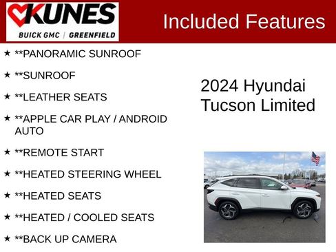 Used 2024 Hyundai Tucson Limited FWD image 2