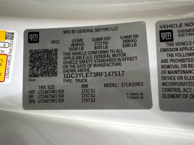 Used 2024 Chevrolet Silverado 2500 W/T w/ WT Convenience Package AWD/4WD image 47