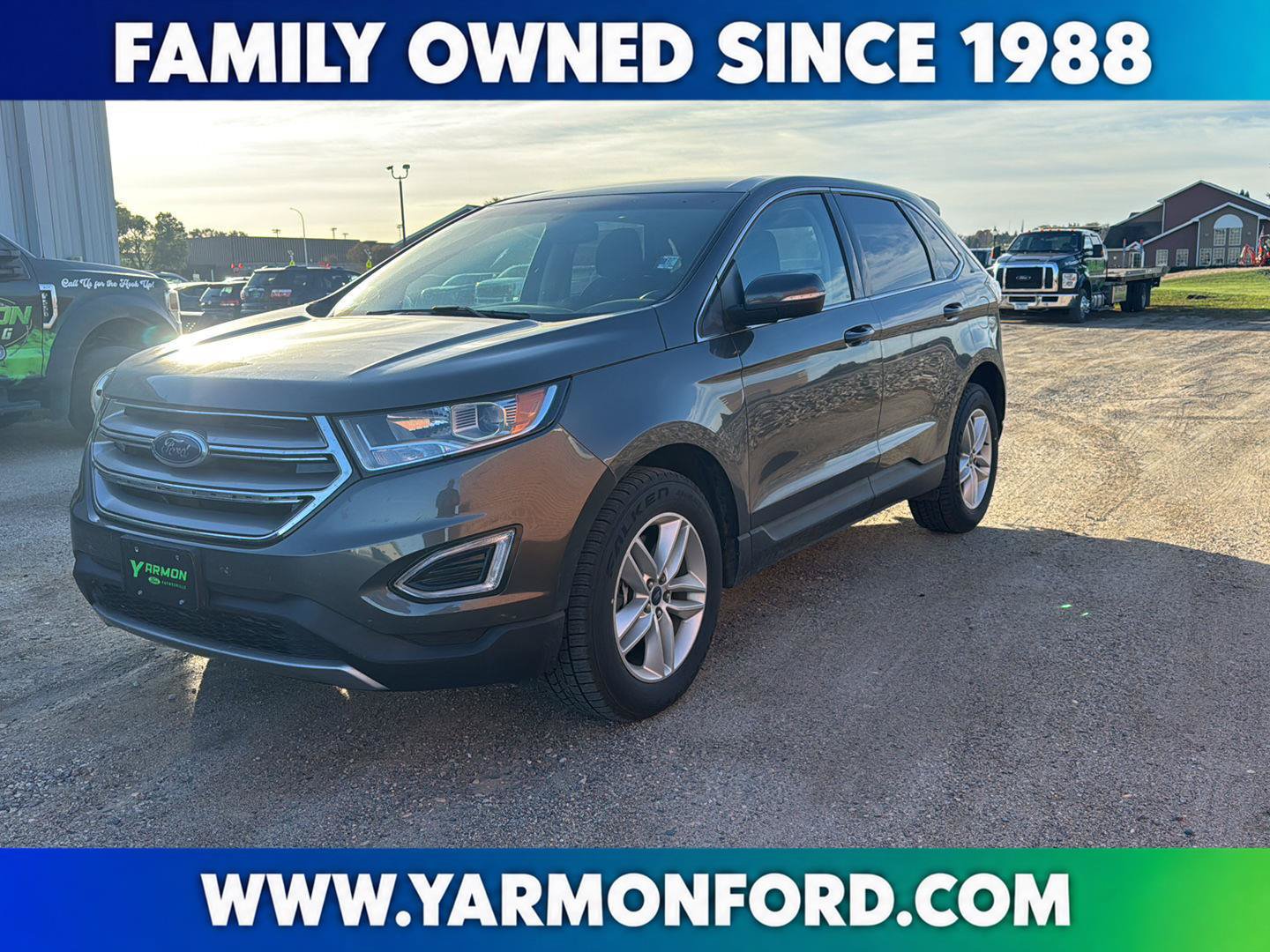 Used 2017 Ford Edge SEL w/ Class II Trailer Tow Package AWD/4WD image 1