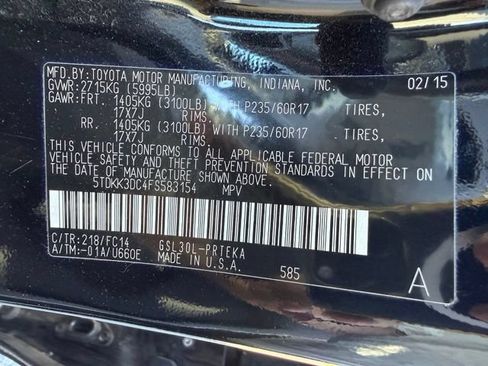 Used 2015 Toyota Sienna LE FWD image 12