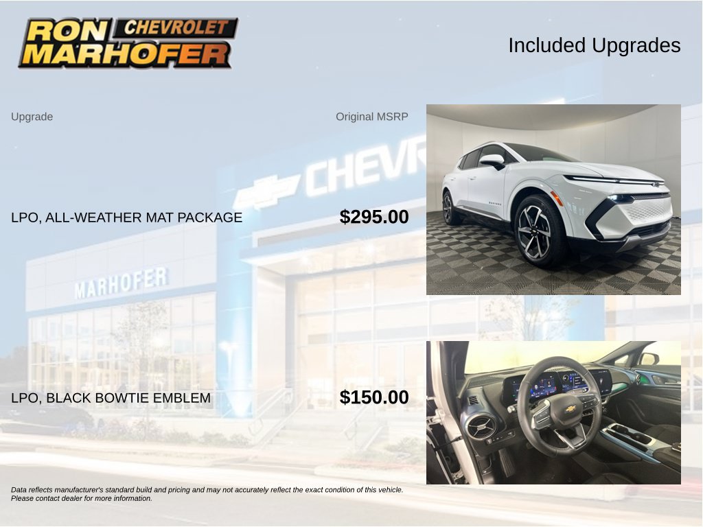 Used 2024 Chevrolet Equinox EV LT w/ LPO, All-Weather Mat Package FWD image 6