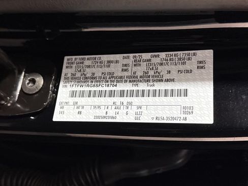 Used 2025 Ford F150 Raptor AWD/4WD image 27