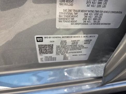 New 2026 GMC Sierra 1500 AT4X AWD/4WD image 21