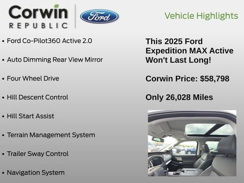 Used 2025 Ford Expedition Max Active image 7