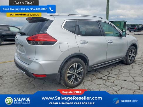 Used 2017 Nissan Rogue SL w/ SL Premium Package FWD image 4