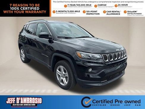 Certified 2023 Jeep Compass Latitude w/ Convenience Group AWD/4WD image 1