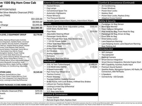 Used 2025 RAM 1500 Big Horn AWD/4WD image 5