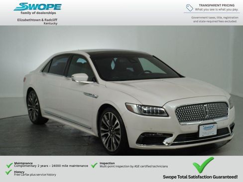 Used 2018 Lincoln Continental Reserve AWD/4WD image 1