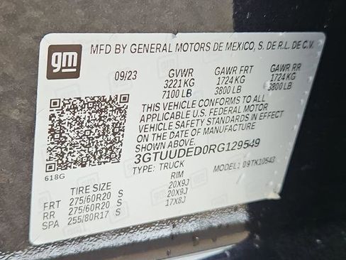 Certified 2024 GMC Sierra 1500 SLT w/ SLT Premium Plus Package image 31