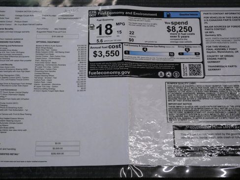 Used 2025 Aston Martin V8 Vantage Coupe image 21